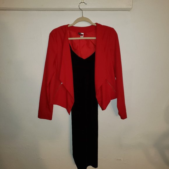 Short Red Blazer - Picture 2 of 3